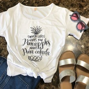 Pineapple T-shirt new